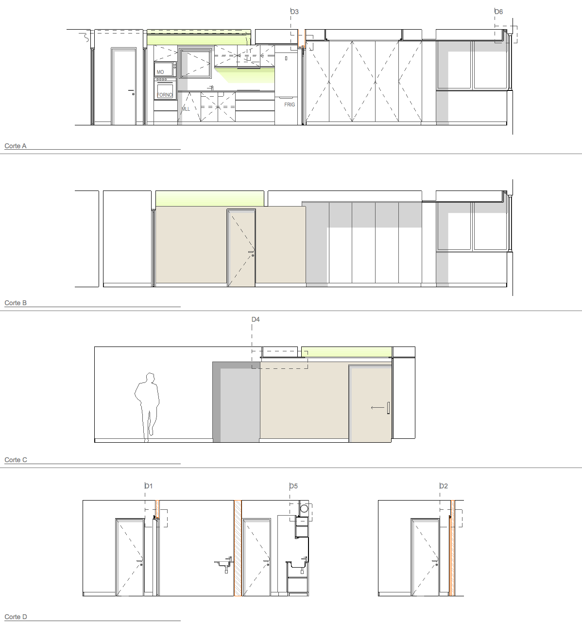 PK Arquitetos 打造明亮宽敞的公寓改造设计-17