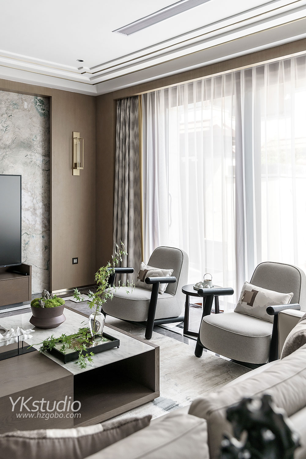 新中式风格别墅-5