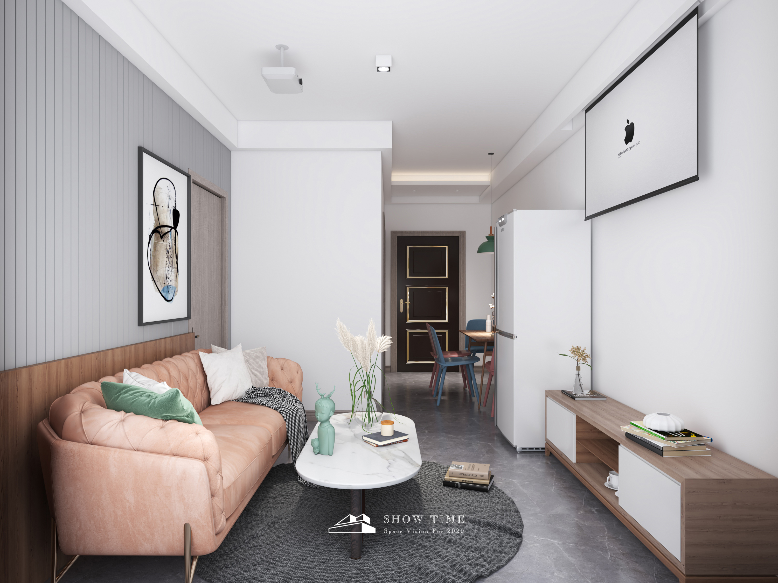 极简主义住宅，融入温馨暖调的高级感-15