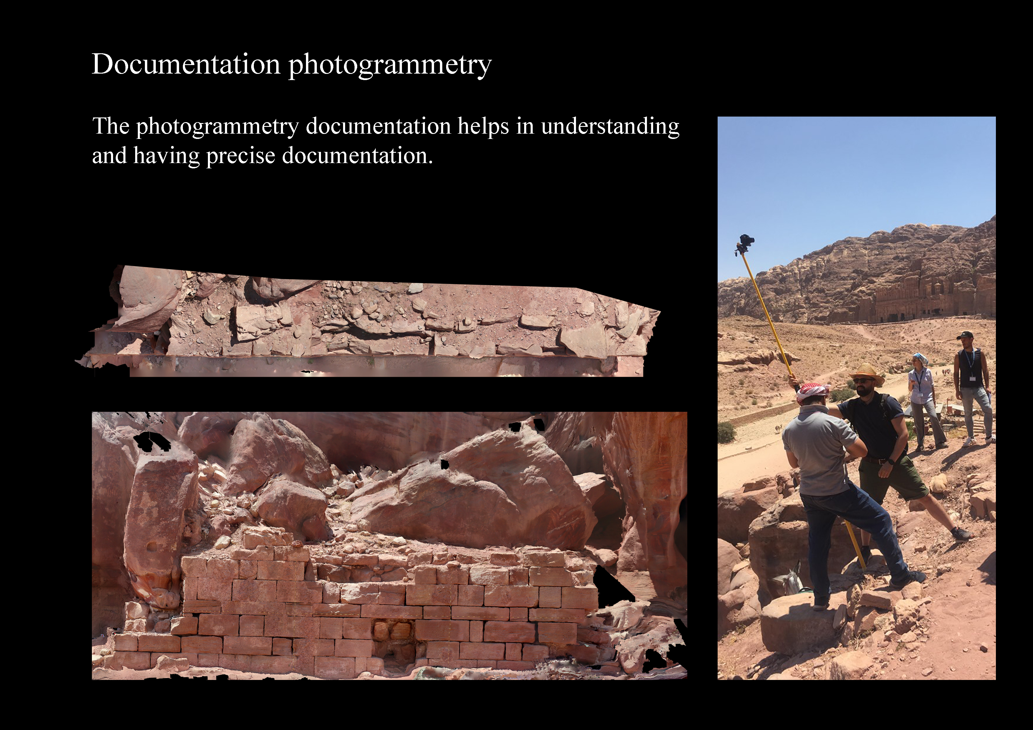 Conservation of Old Nabatian Wall-11