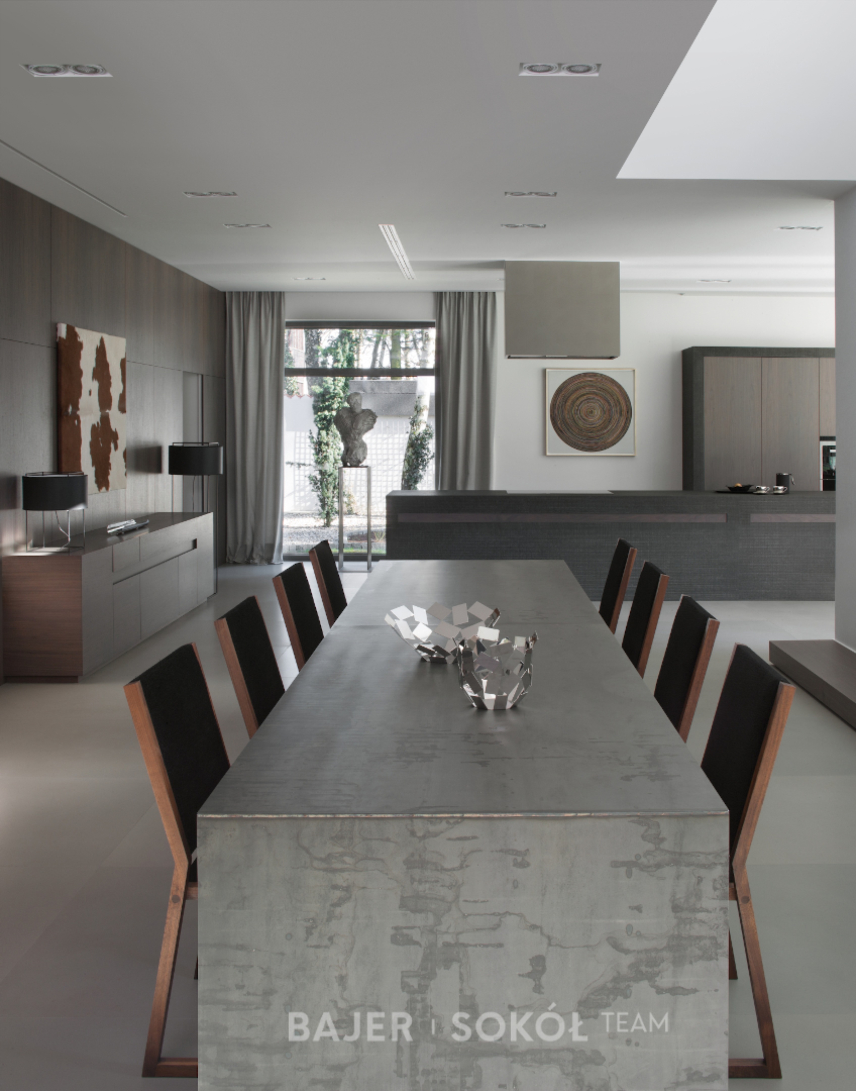 简约风格的大宅设计,原木与石材的精致融合-1