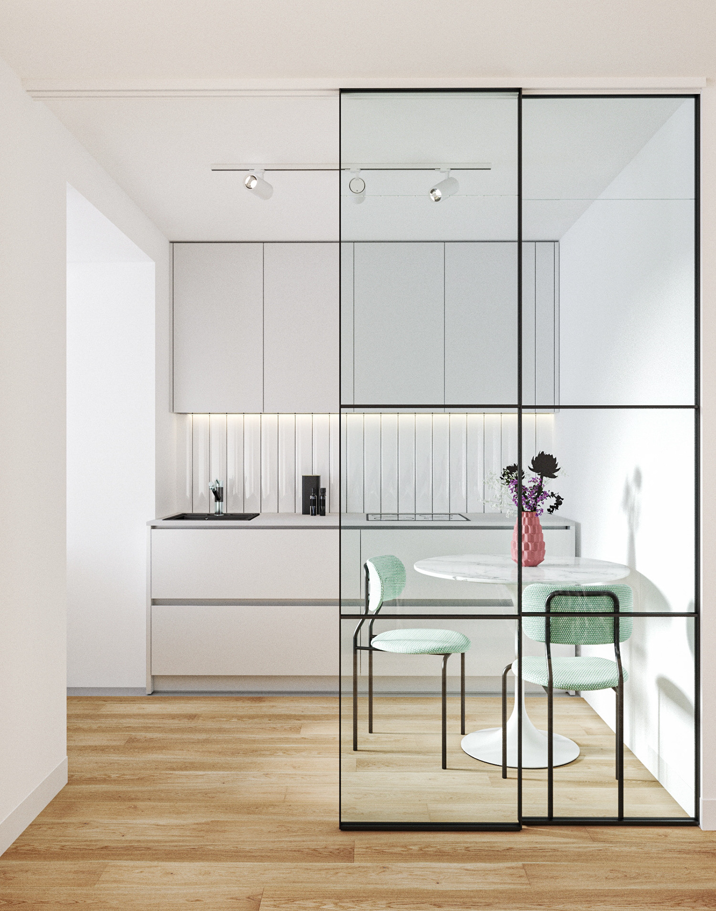 Yana Kapusta丨公寓丨Small apartment with tiny bedroom-2