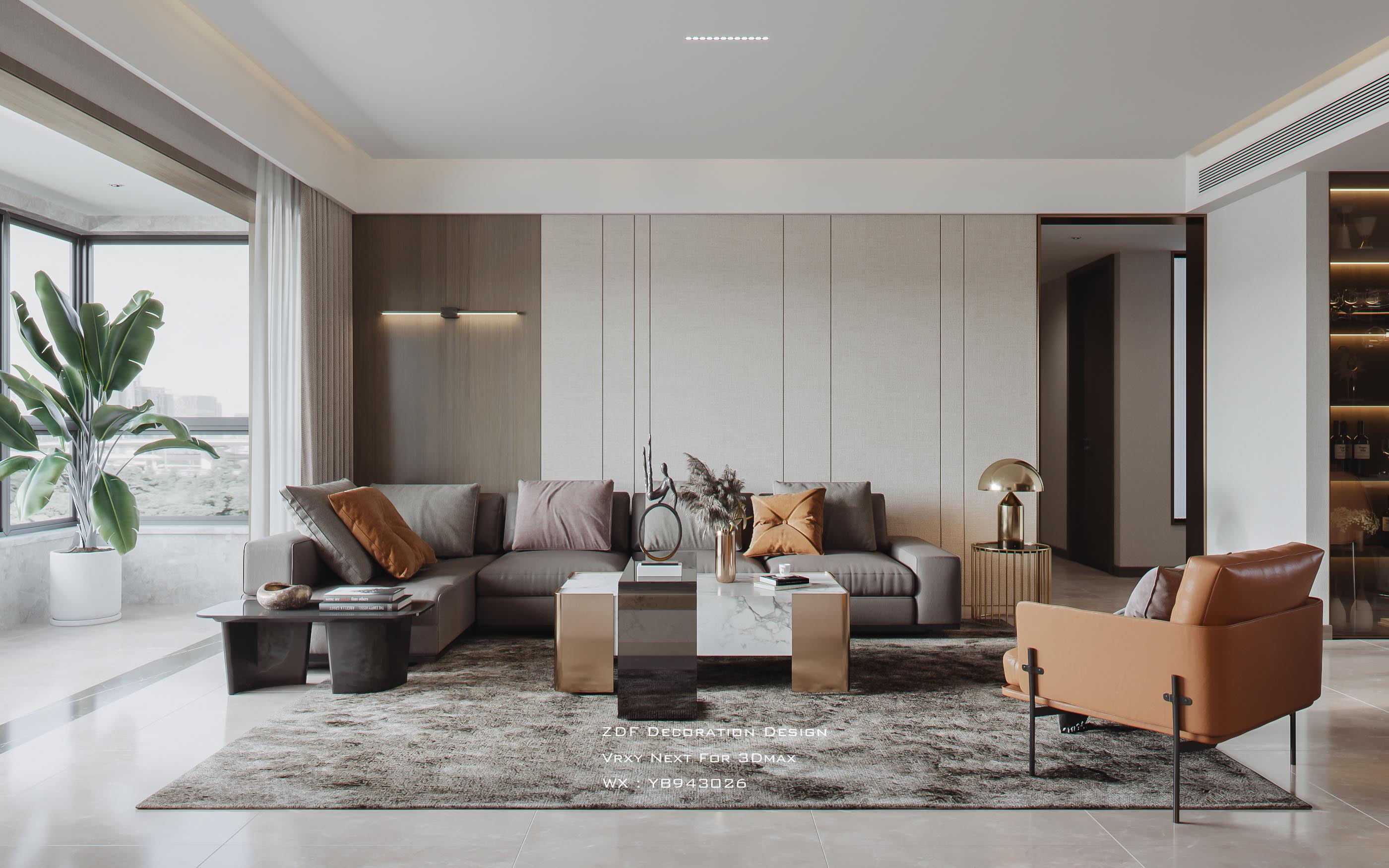 现代轻奢全案表现-14