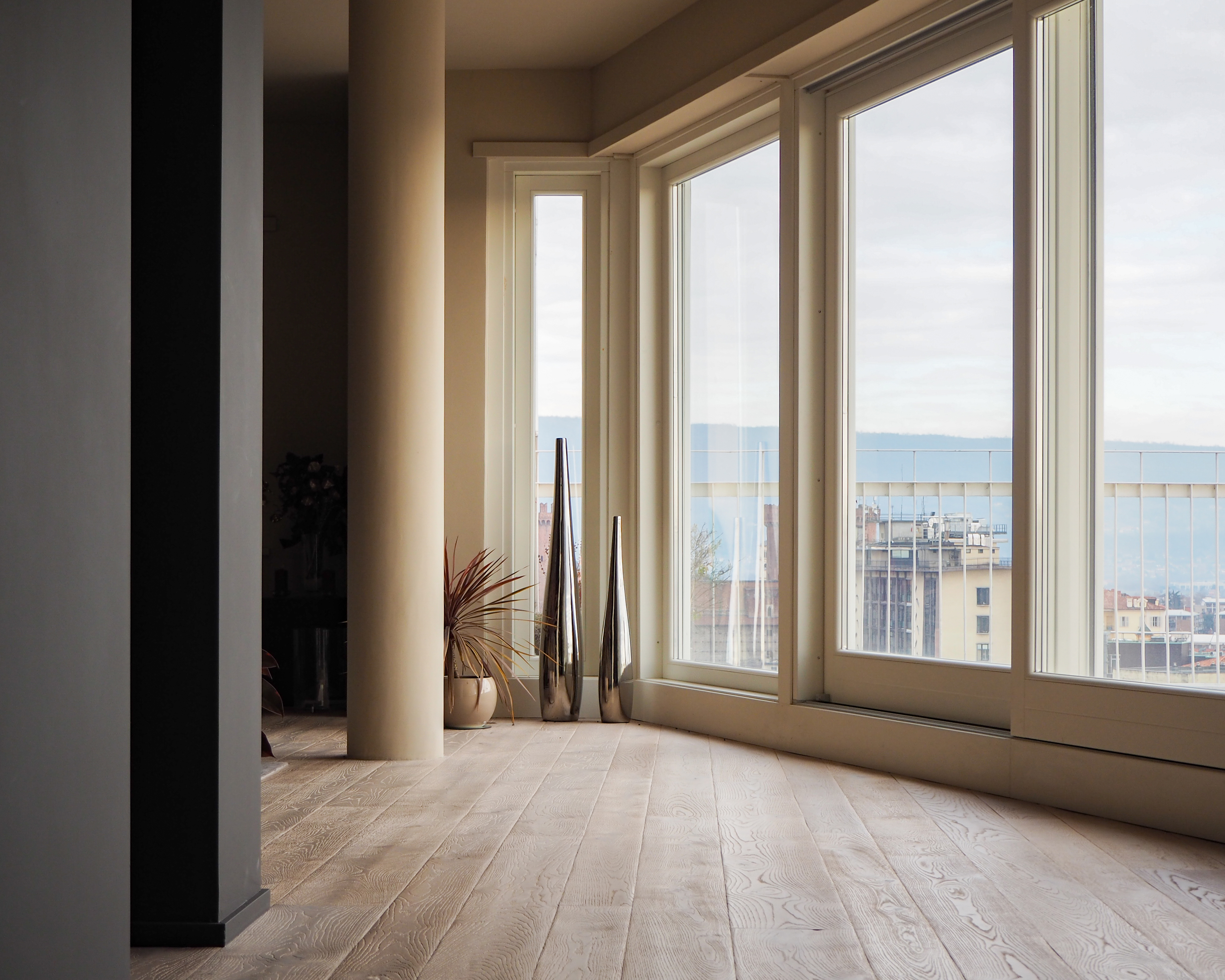 Attico Piemonte 复式公寓全景阳台设计丨意大利-0