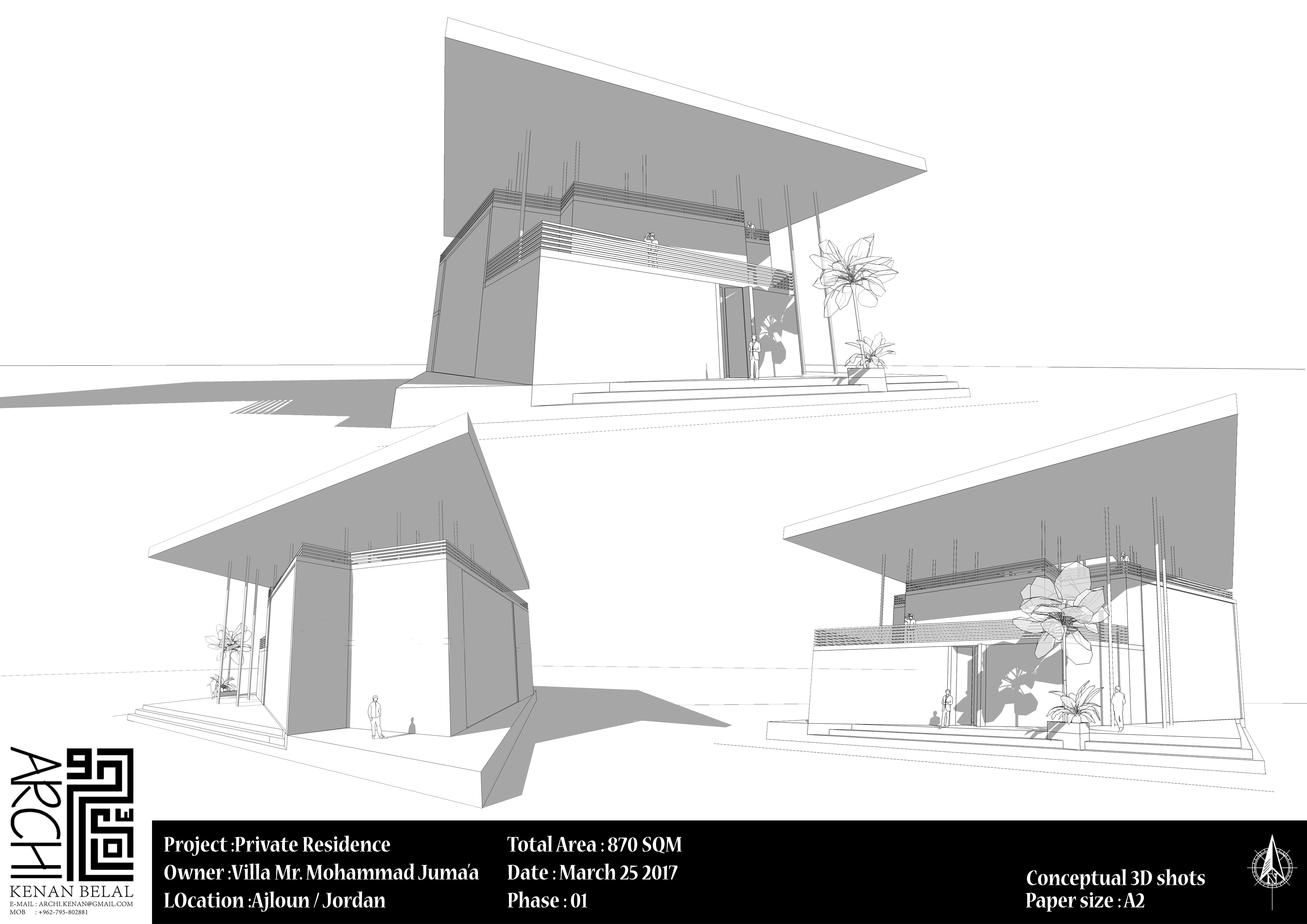 Kenan Belal丨别墅建筑丨Mr. Jum'aa Villa-13