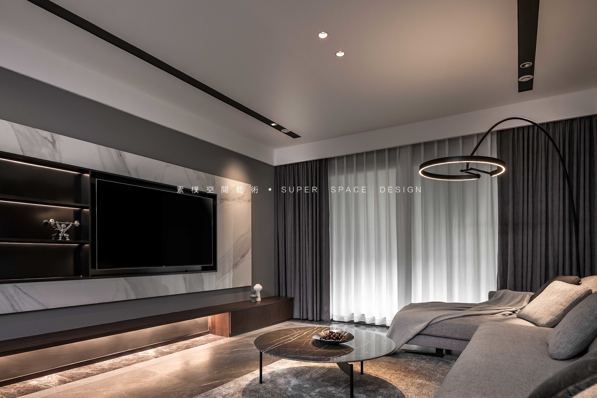 素朴设计丨平层丨素朴作品丨弹子石土著40万装120平现代家，儿童房简直太漂亮-6