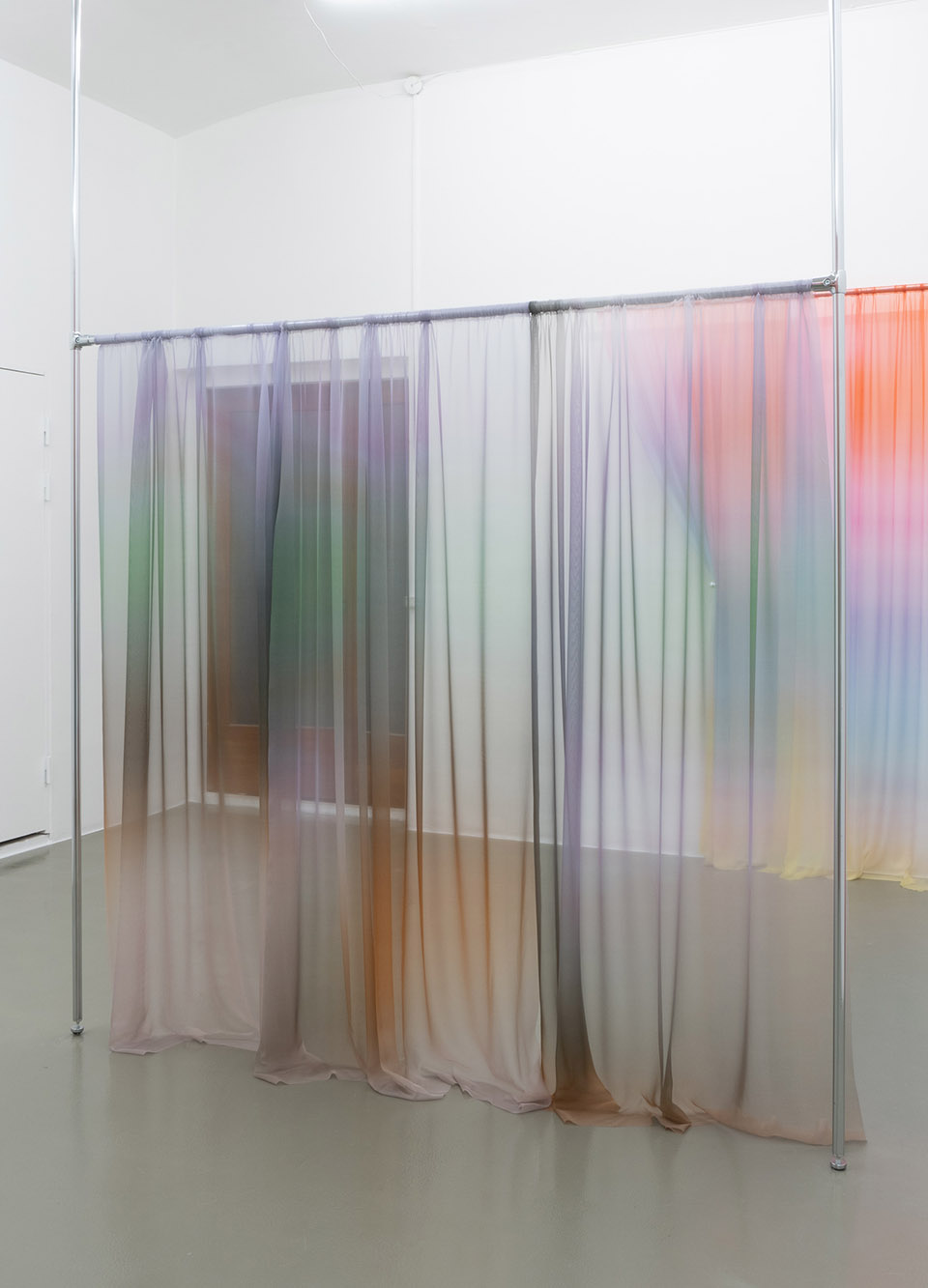 Justin Morin的织物艺术/将实景图像转化成织物的渐变色彩-39