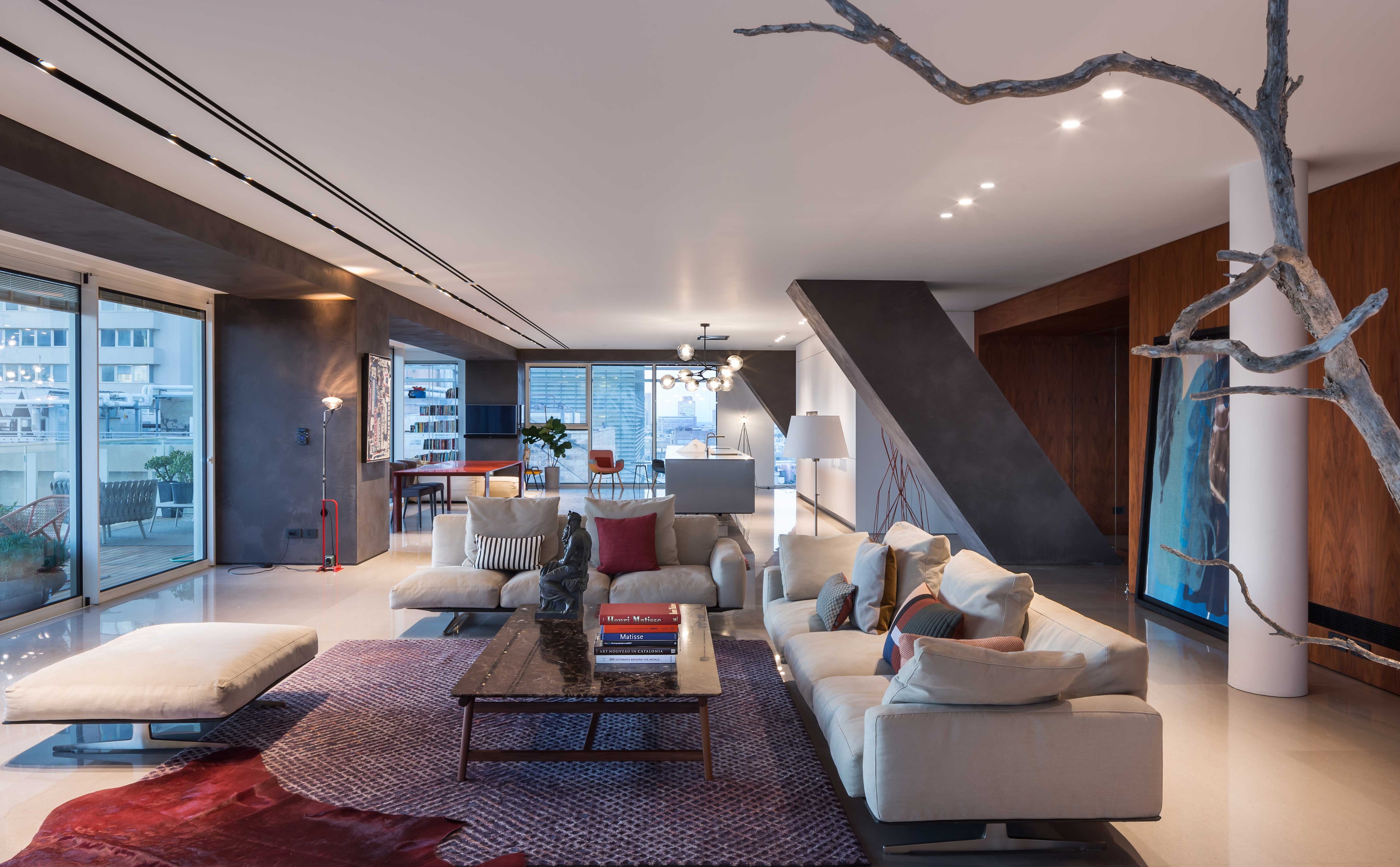 特拉维夫高端公寓的艺术气息-0