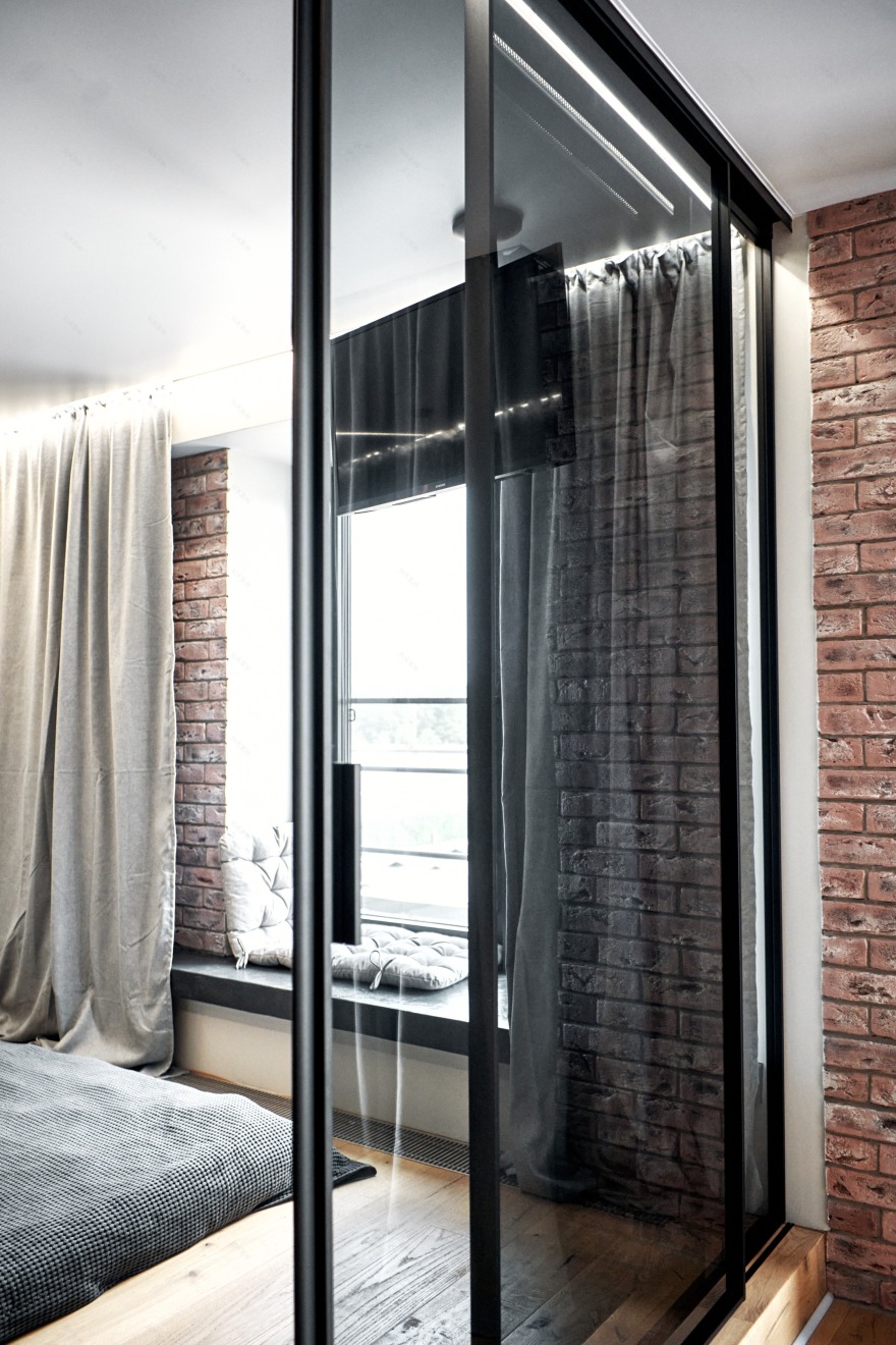 极简黑框玻璃门 | Raumplus 打造优雅室内空间-16