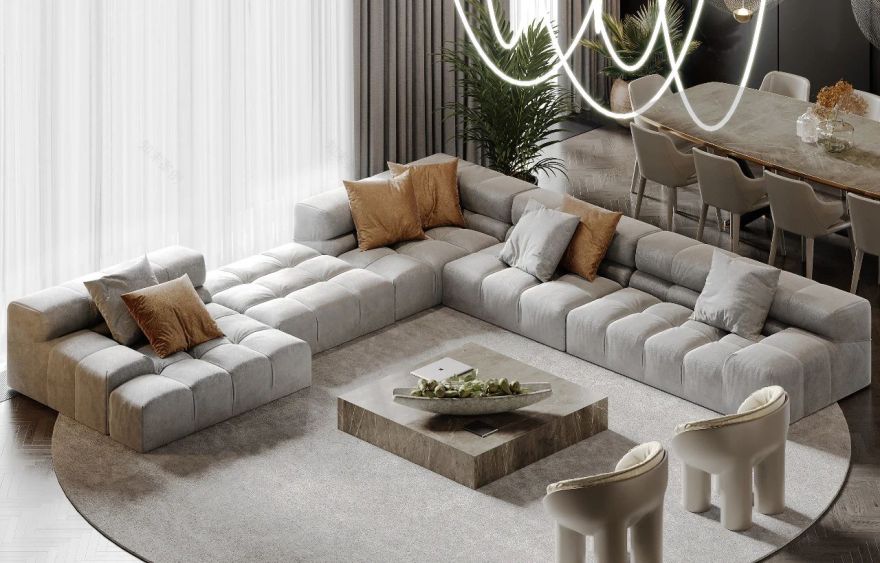 莫斯科顶层复式豪宅,现代风格演绎温馨高级生活-0