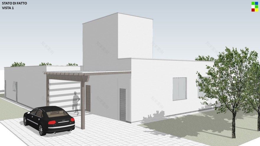 巴西现代主义风格别墅扩建-5