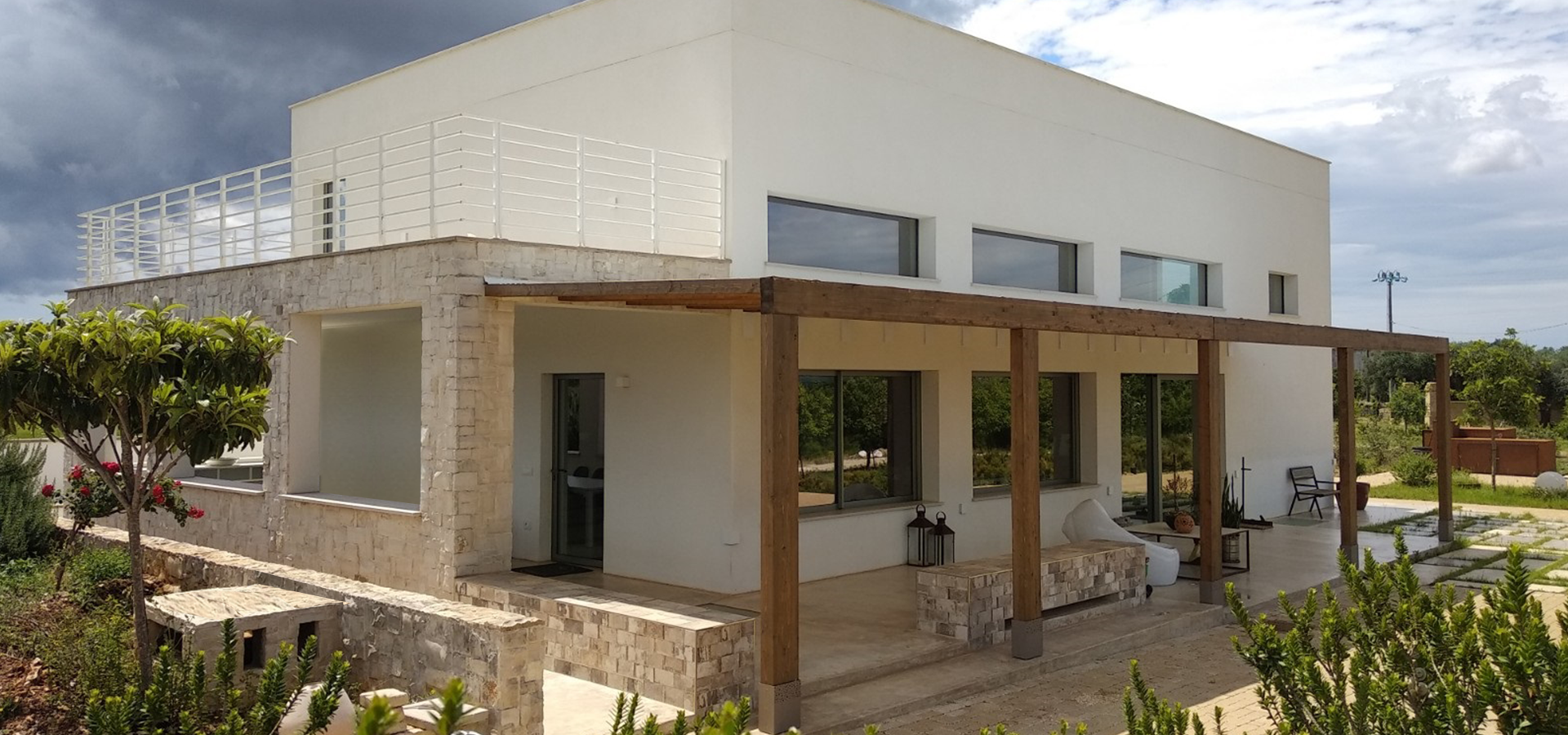 农庄风格环保智能住宅设计-1