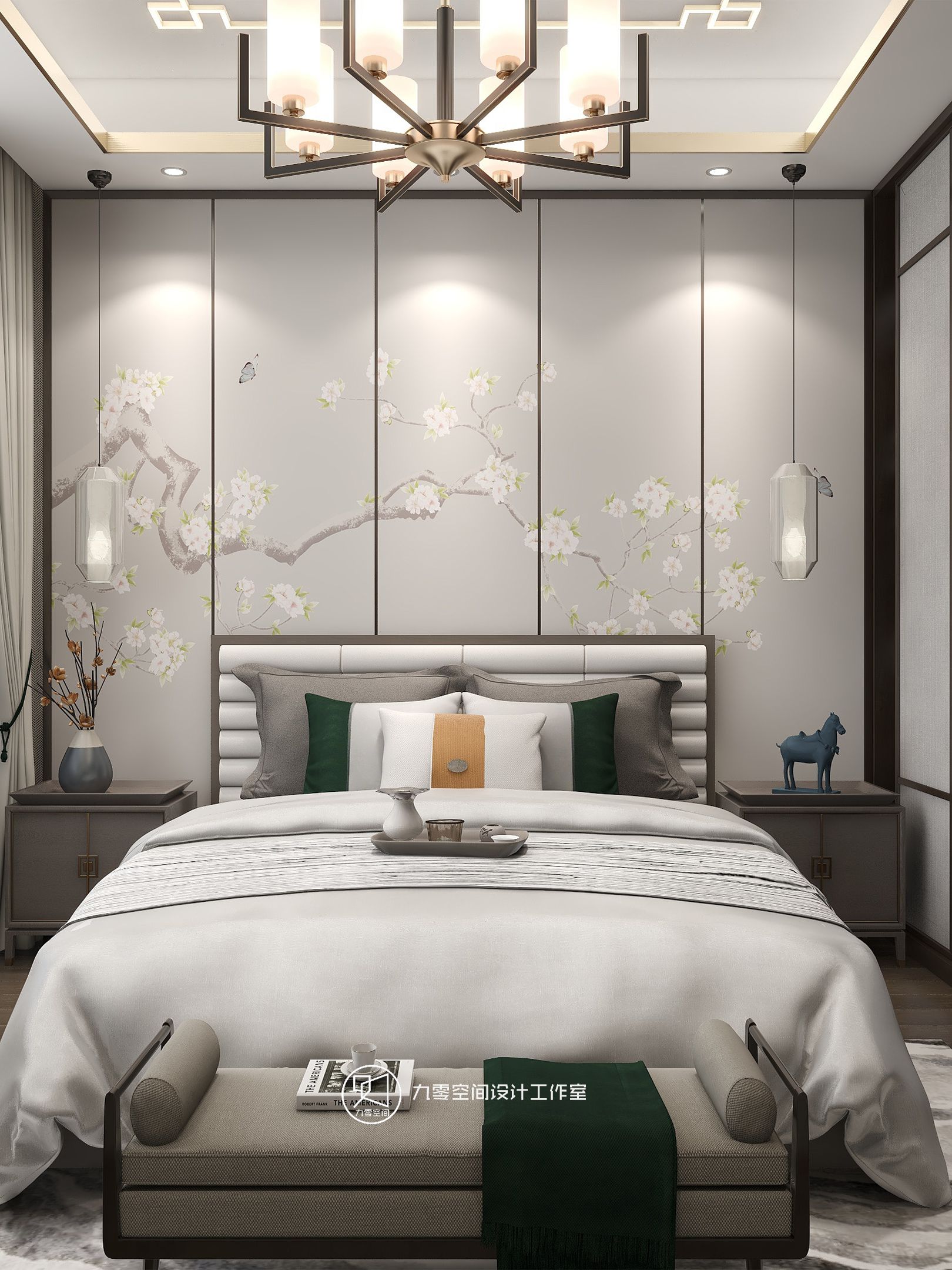 90空间《莫问归期》165平方新中式，回归安静，享受自然本身的恬静！-27