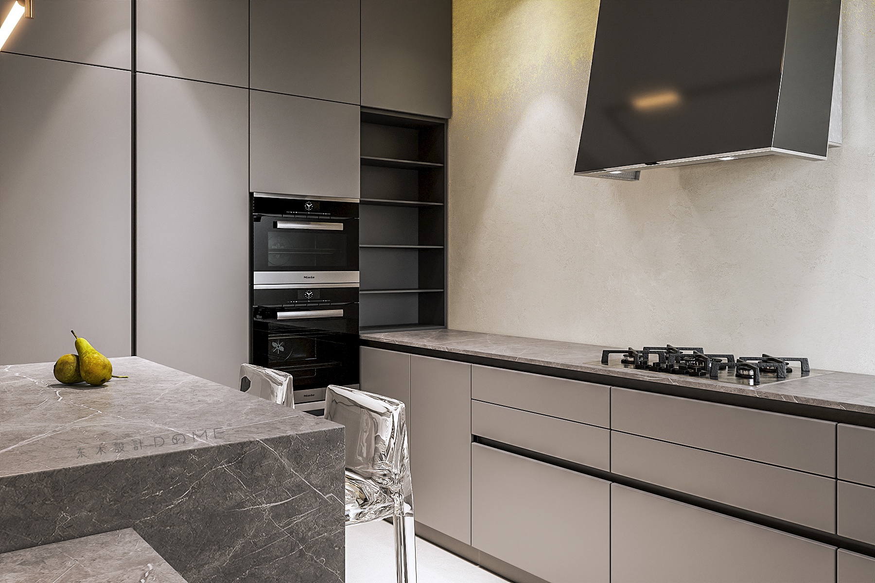 现代平层设计丨东木设计-24