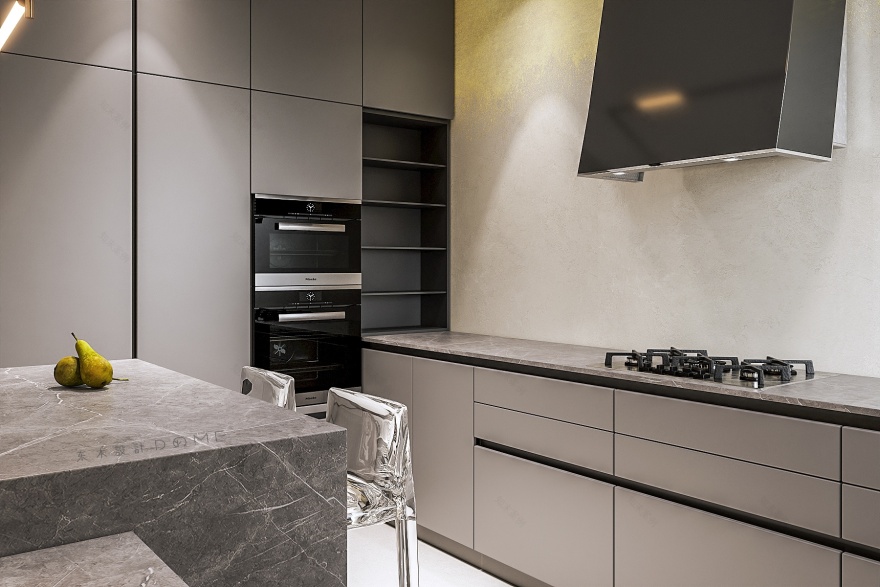 现代平层设计丨东木设计-24