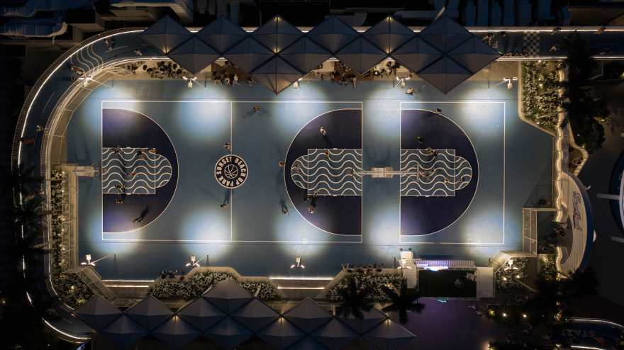 武汉江宸天街漂浮海滩球场丨中国武汉丨FLO景观设计事务所-78