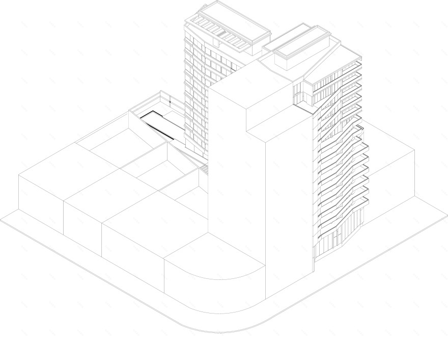 Dome Soho · 折叠式阳台的办公建筑设计丨Martin Forcinito,Teodoro Tenenbaum-1