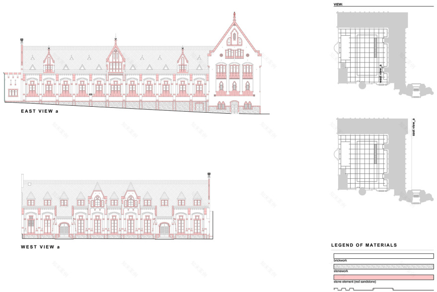 捷克新哥特式城堡现代演绎,Červený zámek 城堡重生-69