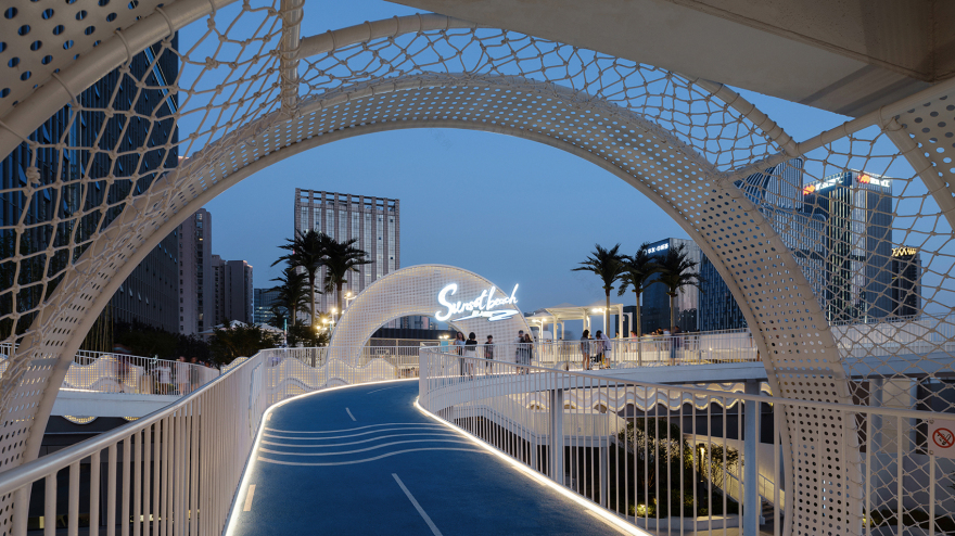 武汉江宸天街漂浮海滩球场丨中国武汉丨FLO景观设计事务所-58