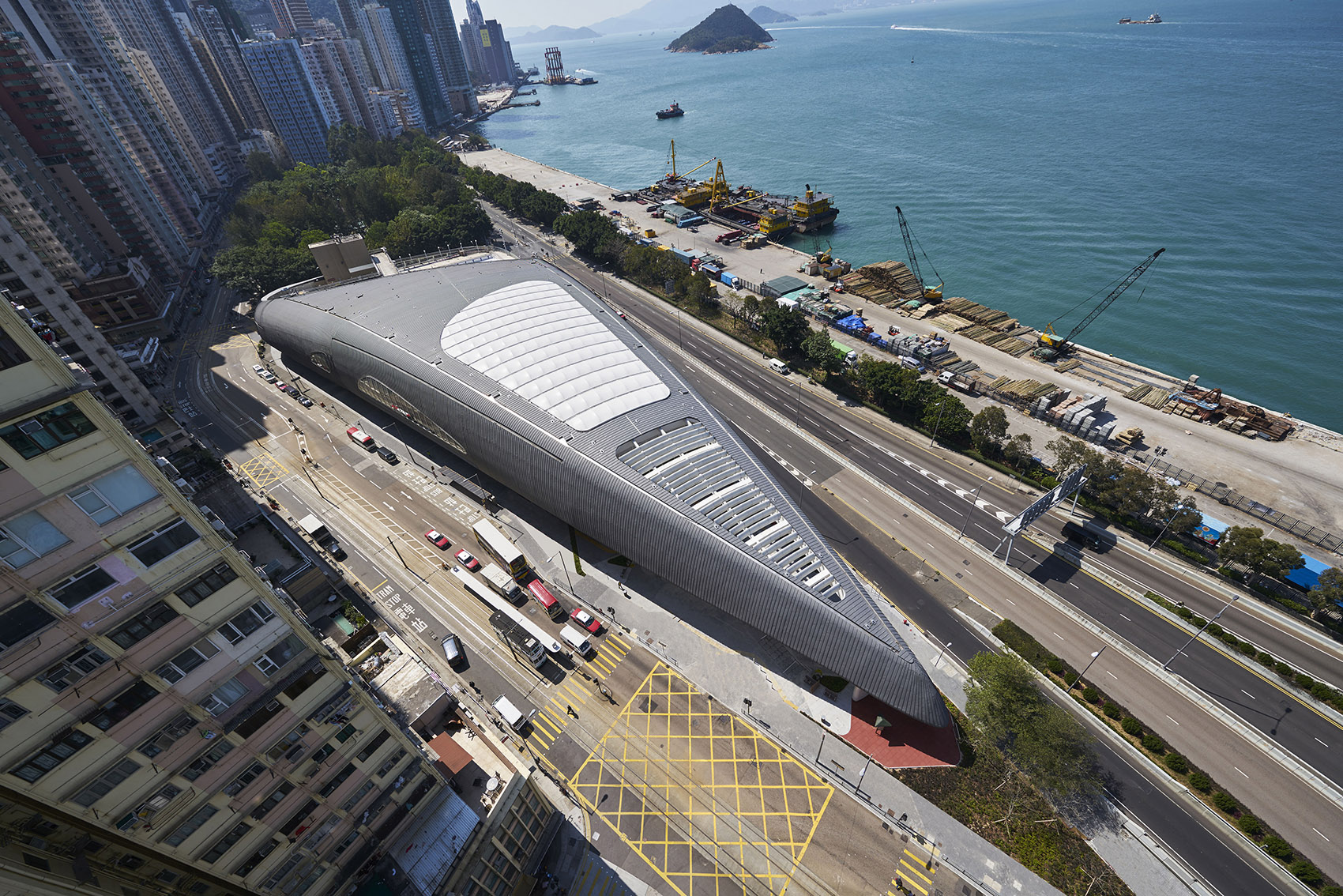 坚尼地城游泳池，香港/香港岛都市中的「太空船」-7