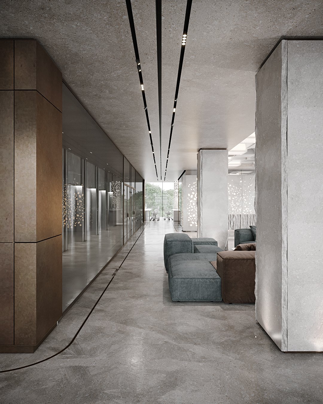 极简自然风办公室设计-7