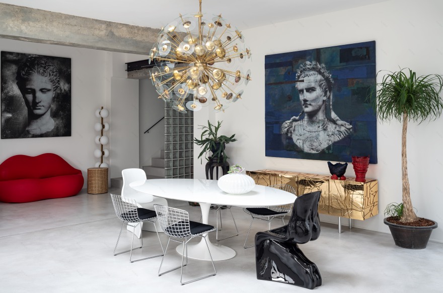 穿越时空的工业风公寓设计-6