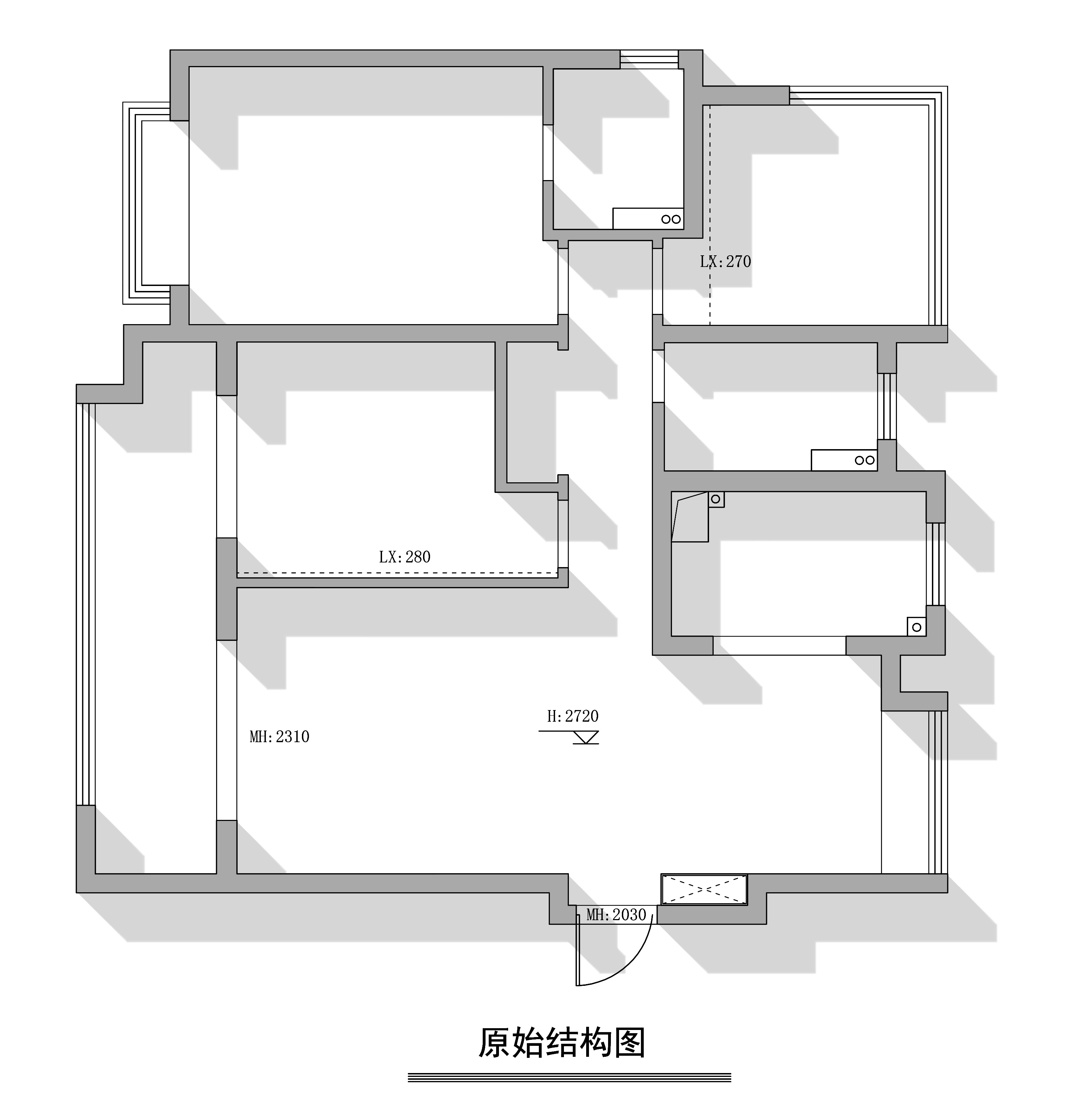 精装房“再生”艺术,重塑生活空间丨深零设计-43