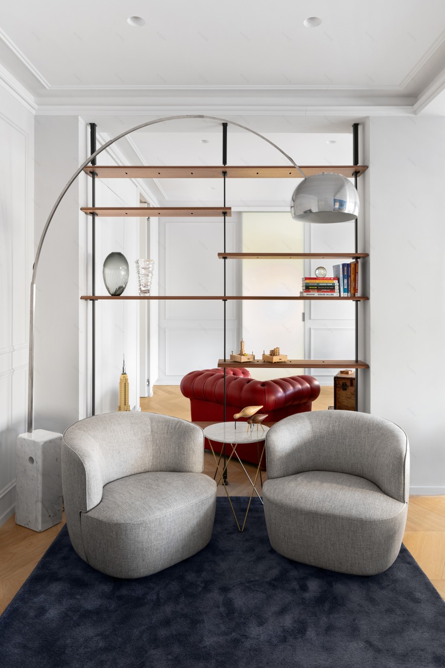 罗马现代家庭公寓丨意大利罗马丨Arch. Cecilia Lucarelli-0