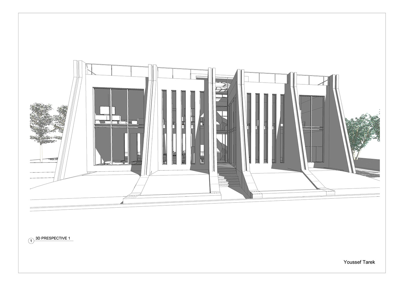 Youssef Tarek丨别墅建筑丨Villa Working Dawings-13