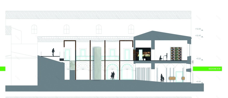 《Centro del Gusto dei Monti Dauni》百年古建筑的现代复兴-11