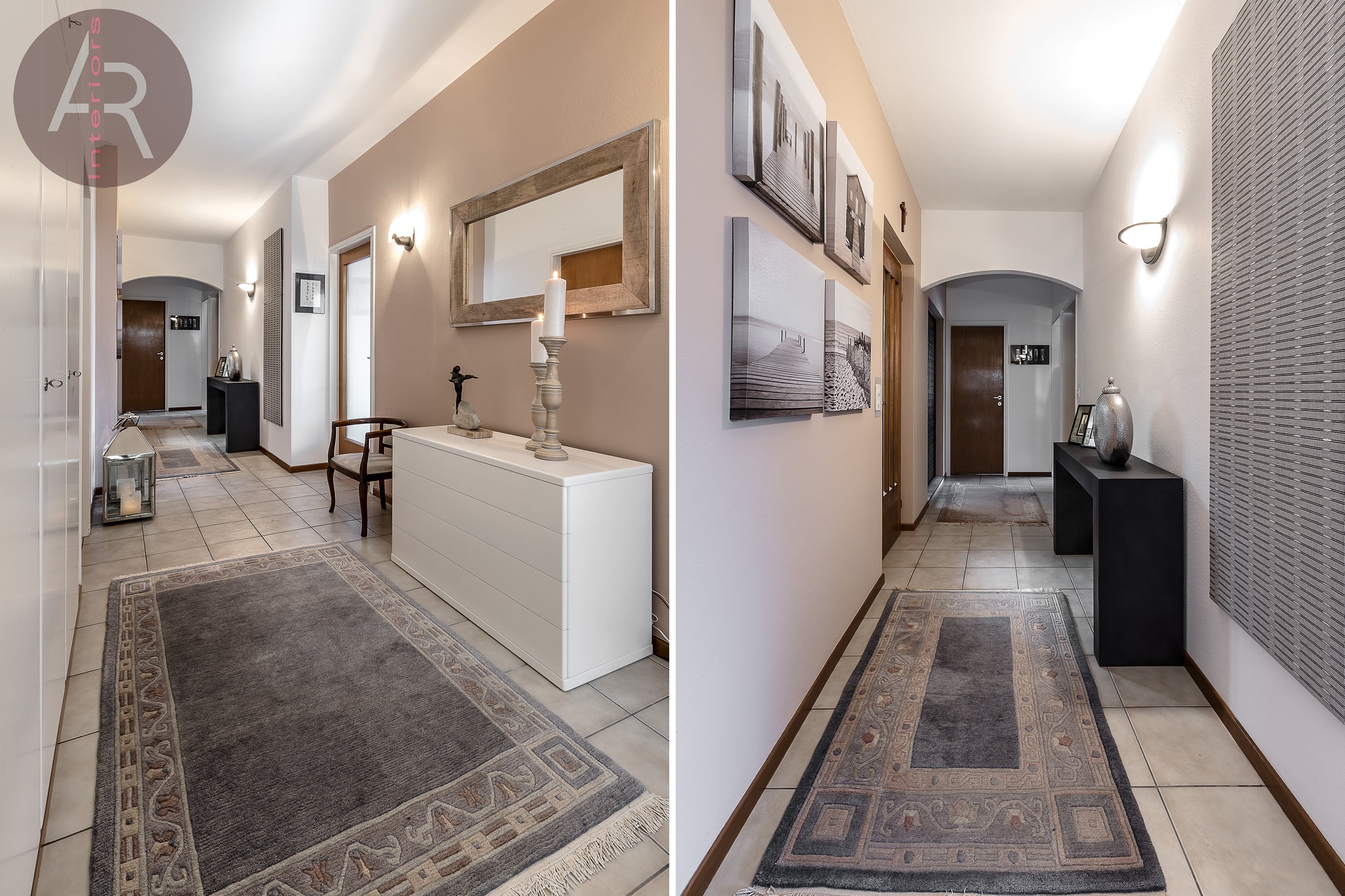 瑞士卢加诺别墅简约优雅的黑白空间-6