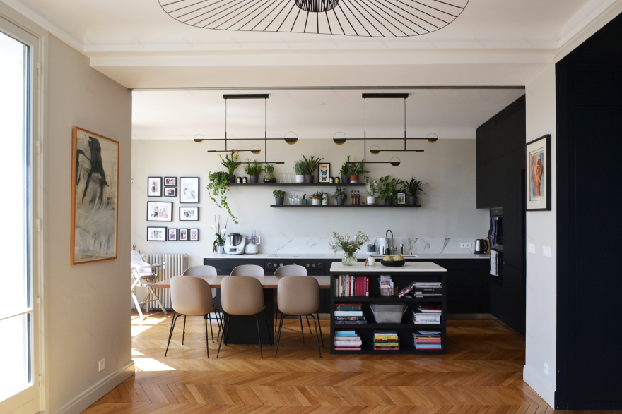 巴黎七号艺术装饰风格公寓 | 现代与复古的完美融合-0