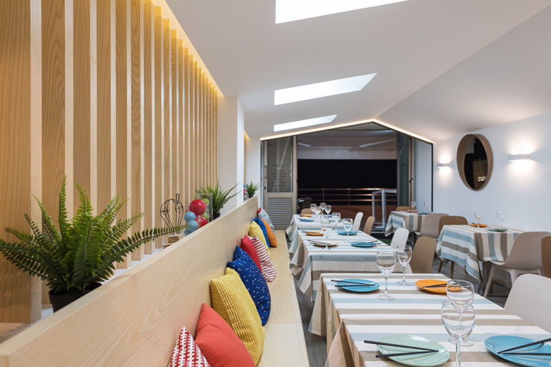 韩式餐厅"Mandu"——温馨海景空间-7