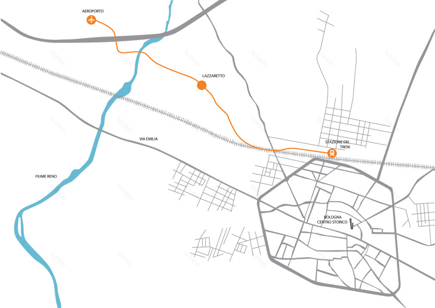 马可尼快线·绿色环保的博洛尼亚城市交通系统-11