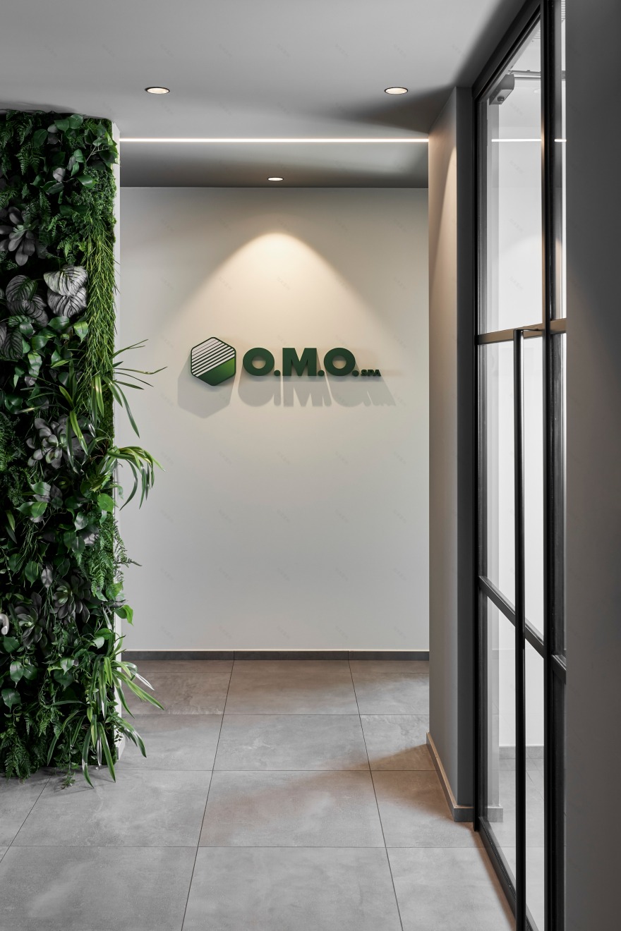 OMO 公司总部绿色与灰色融合的现代设计-6