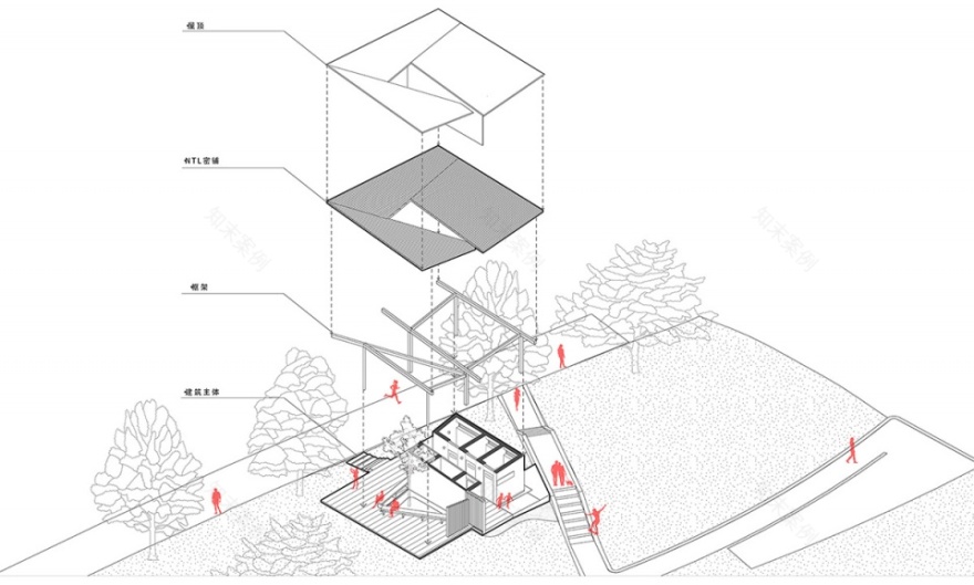 东岸望江亭丨中国黄浦丨周蔚+张斌,致正建筑工作室-83