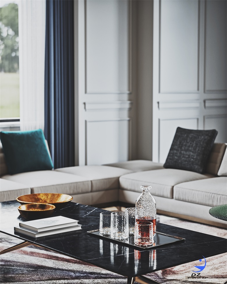 现代室内客餐厅卧室效果图案例分享-4