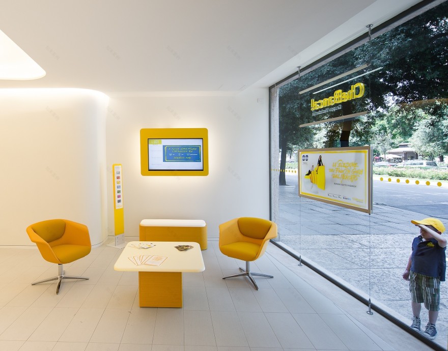 意大利 CheBanca! 银行分行室内设计解析-4