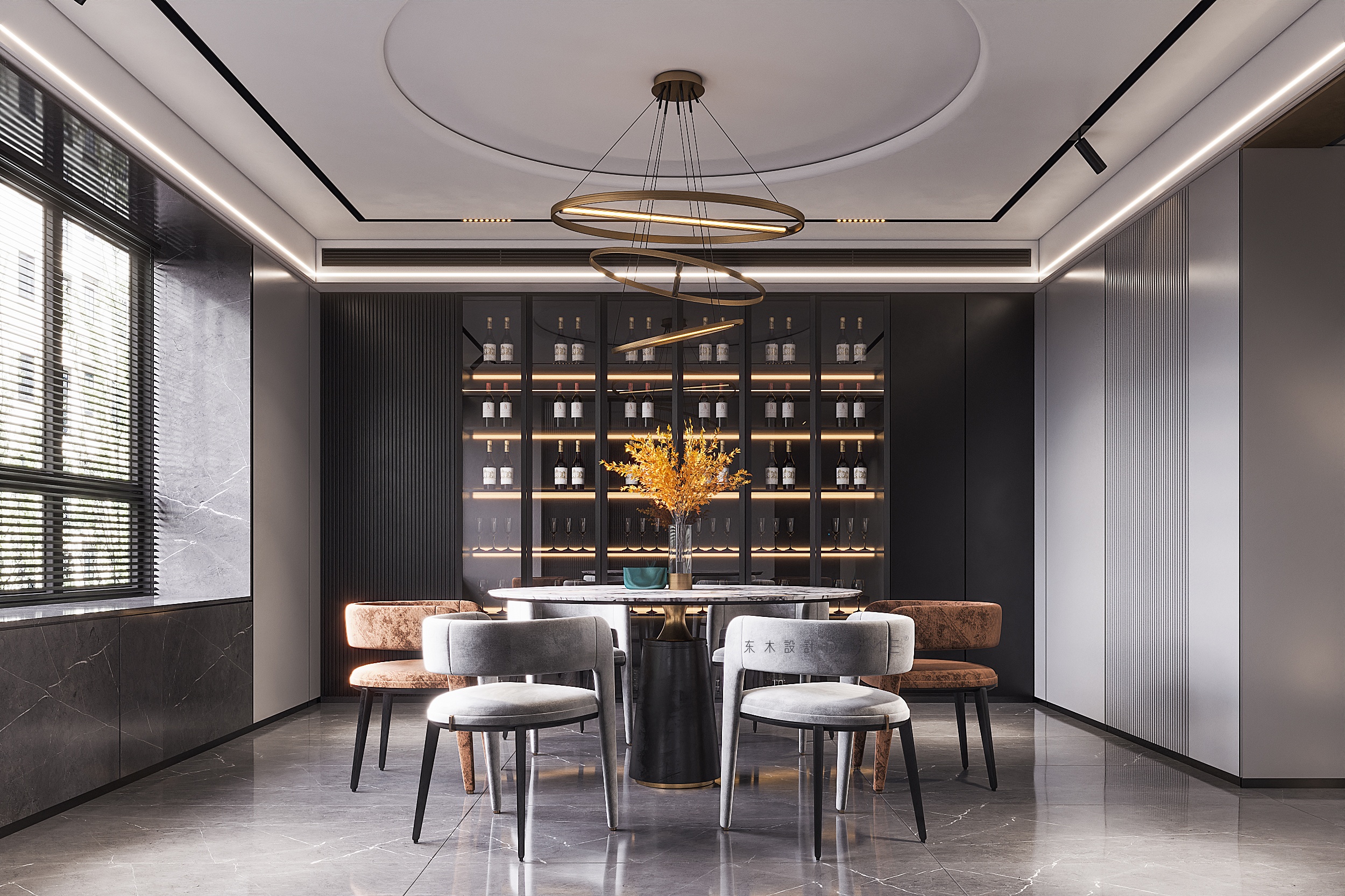 TOMO東木筑造丨别墅丨东木设计 丨 283㎡ 4室2厅，远离喧嚣融入质感生活-12