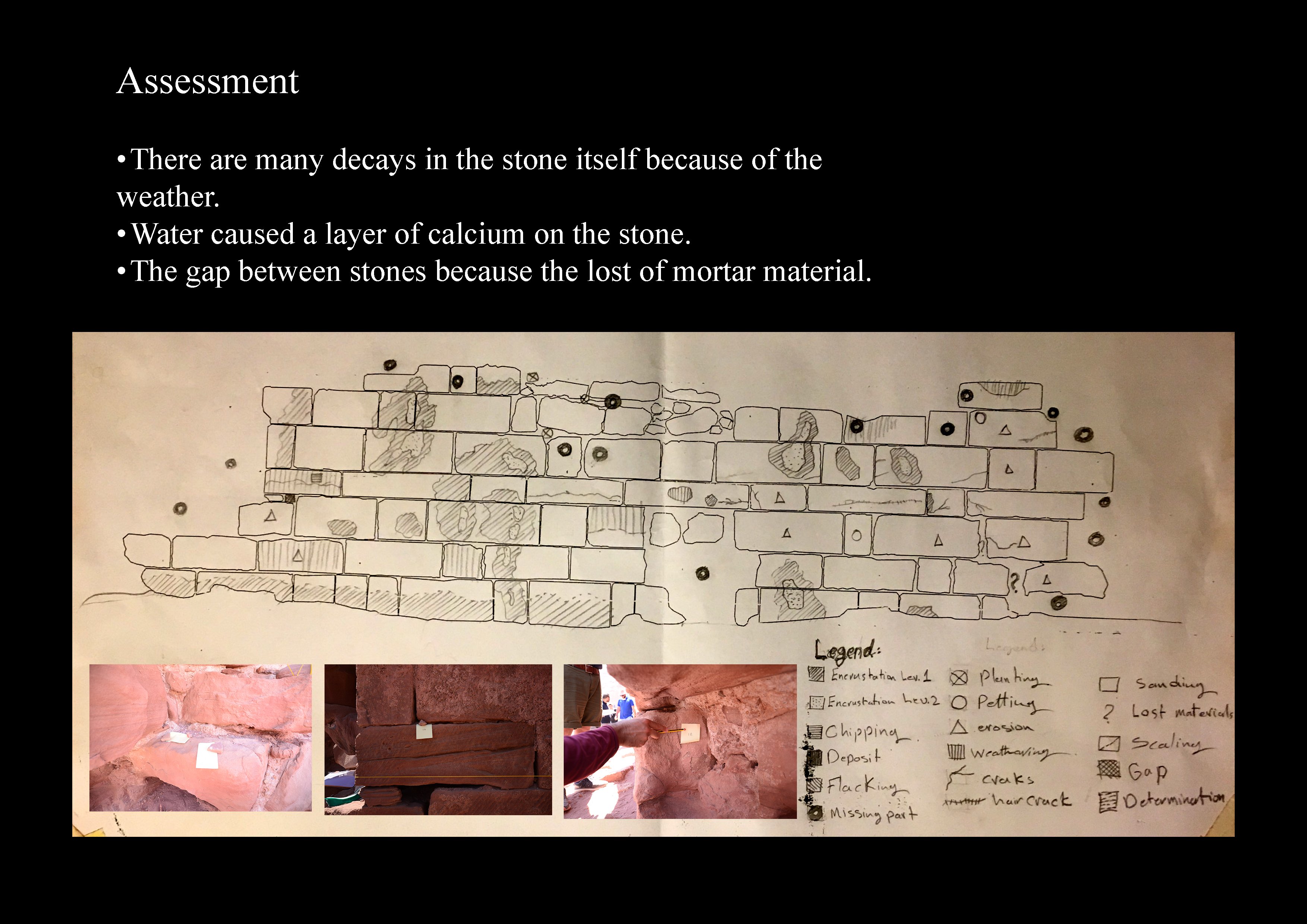 Conservation of Old Nabatian Wall-12