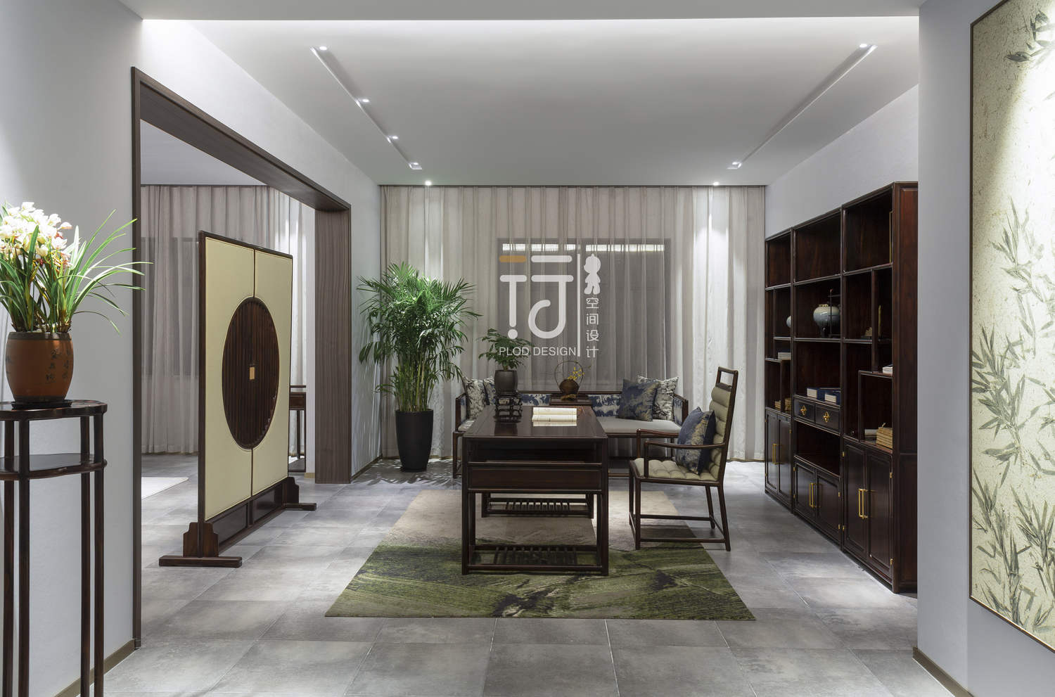 行空间设计 | 行与空展厅-13