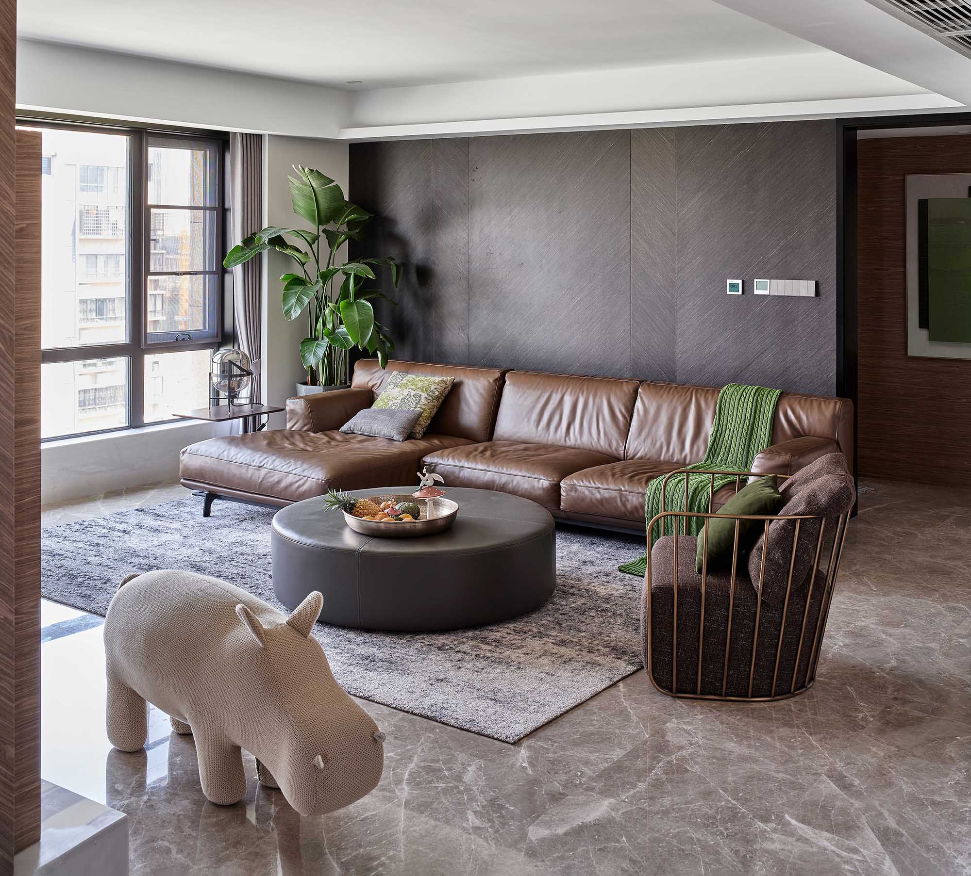 绿色调空间设计 | 家和春天的约会-3