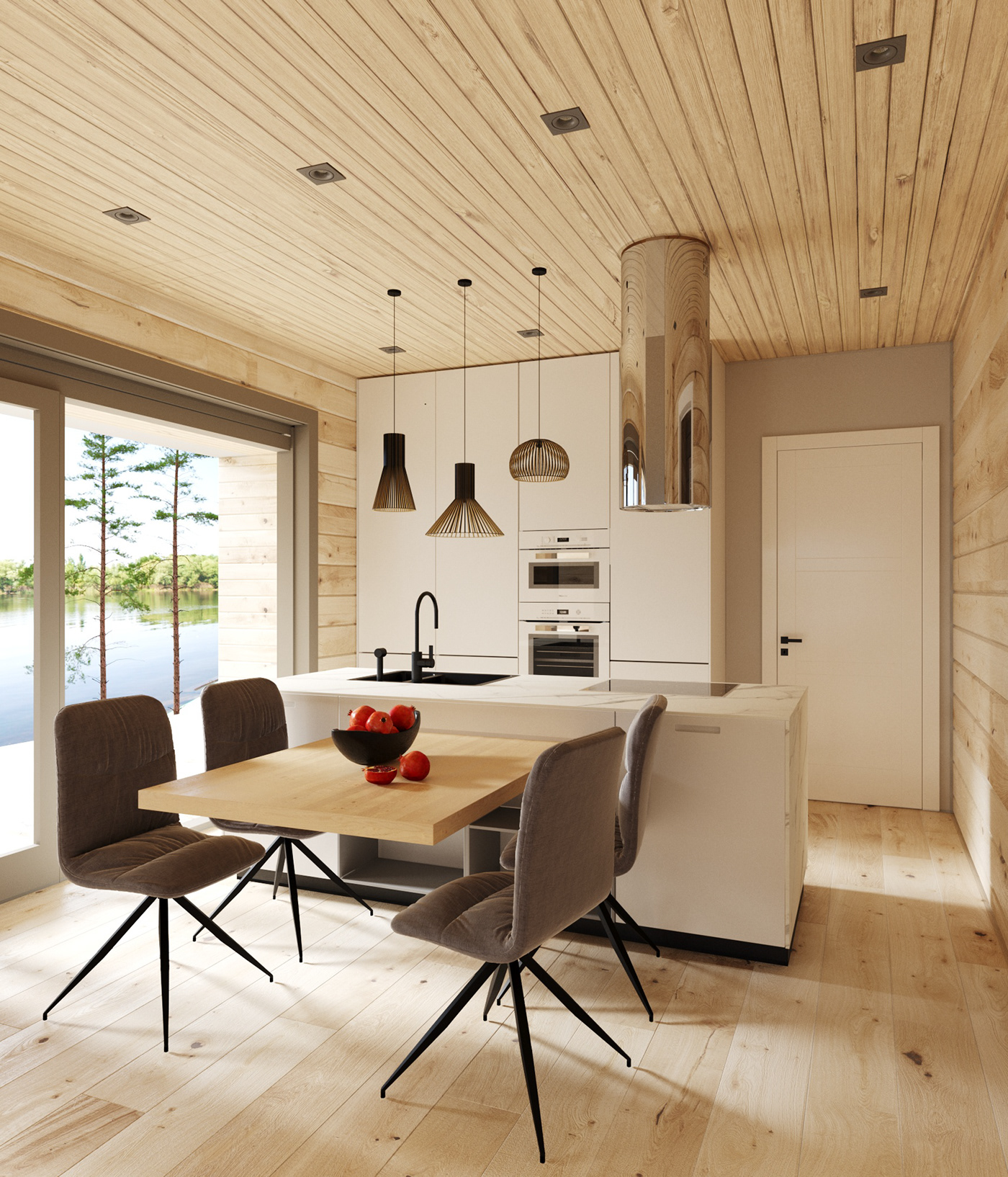 Wood house, Moscow 2020-0