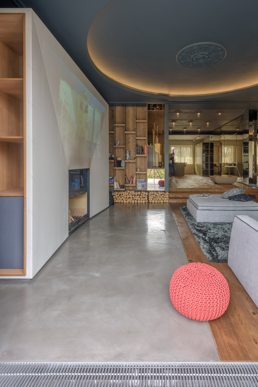 乌克兰公园区的 2000 年代联排别墅重建-21