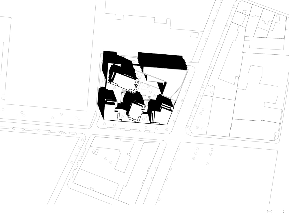 融合城市网格与工业遗址的公寓建筑-12