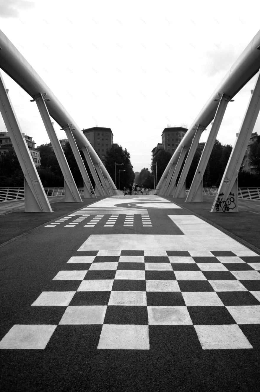 白色桥梁公共艺术装置(Di Ponte in Bianco)-19