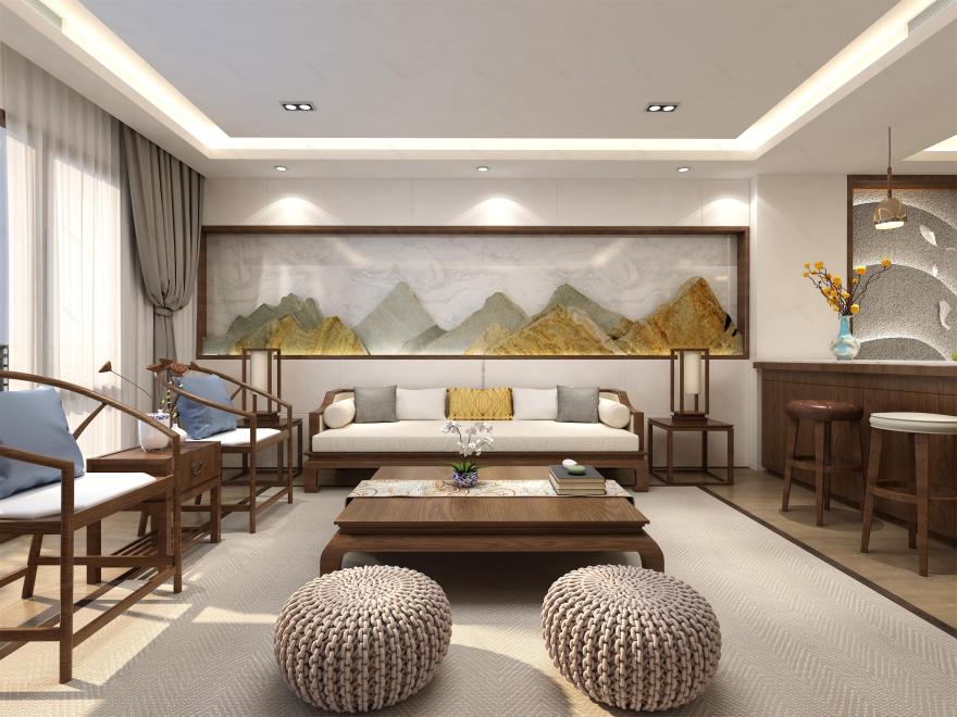 成都西派澜岸 300 平米中式家居设计,打造心灵栖息地-16
