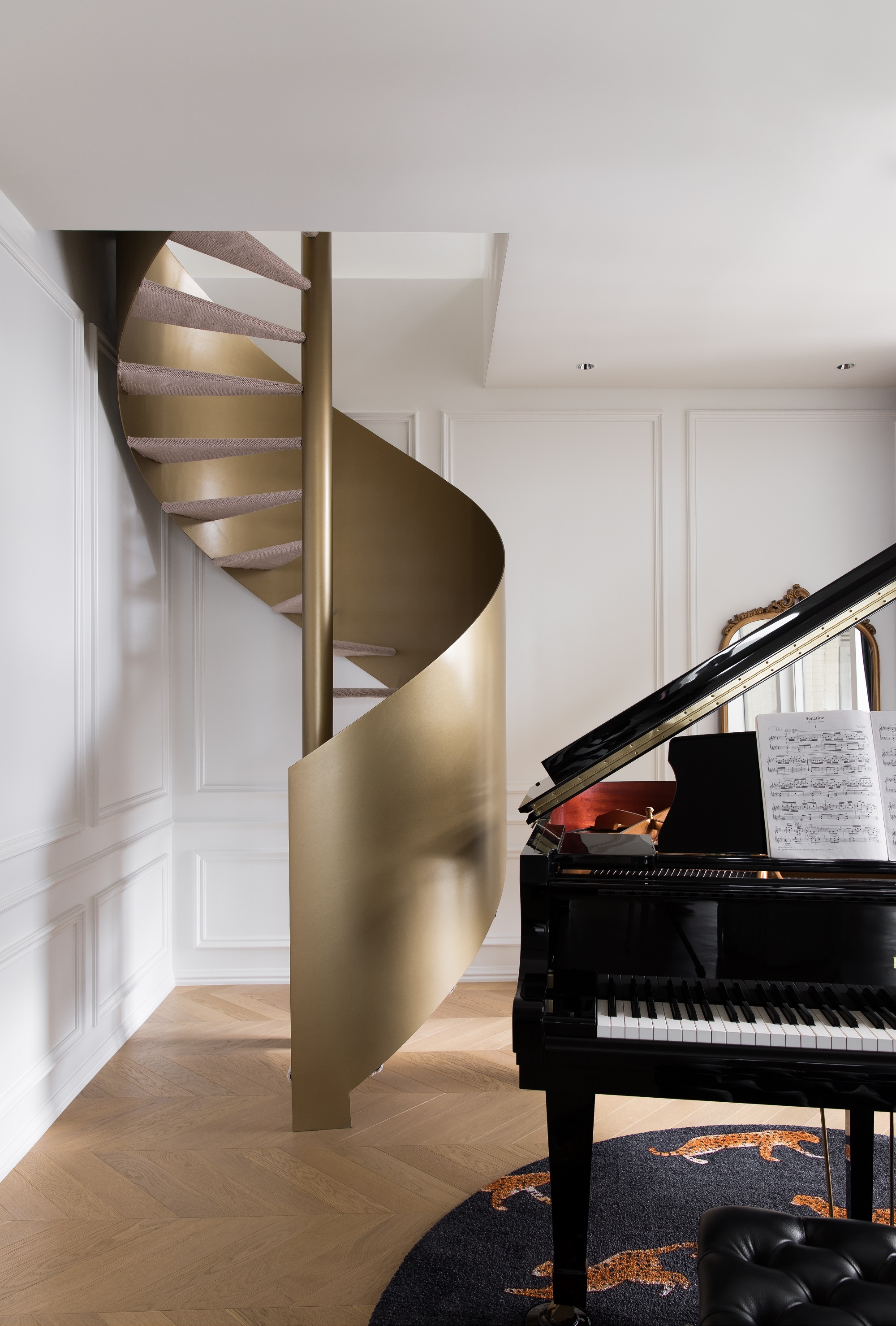 法式浪漫与现代空间的完美融合·东海国际公寓 148㎡设计案例-31