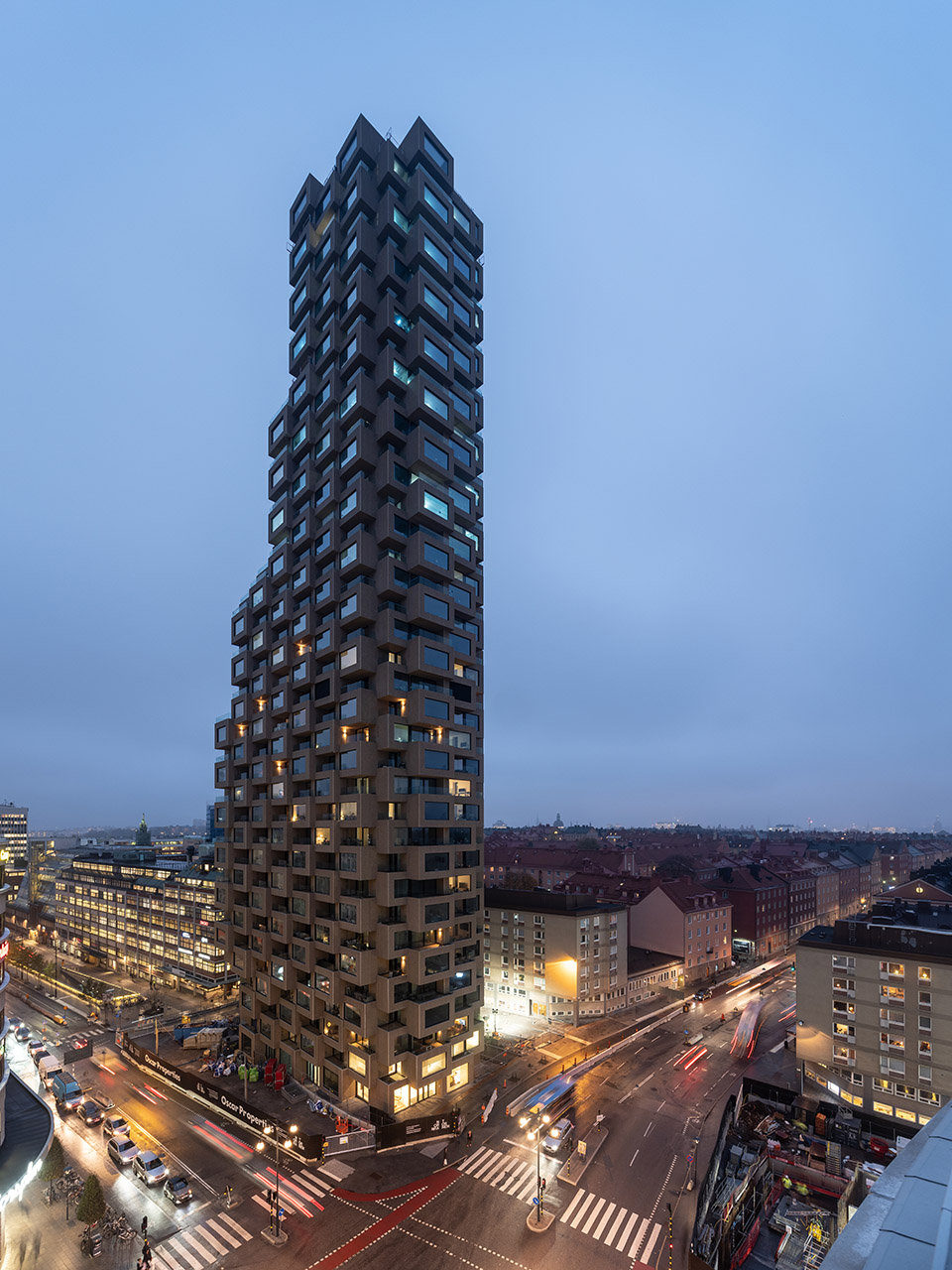 斯德哥尔摩Norra Tornen大楼正式落成/（因为图片更新，故文章提前）北欧城市中的高密度居住新形式-55