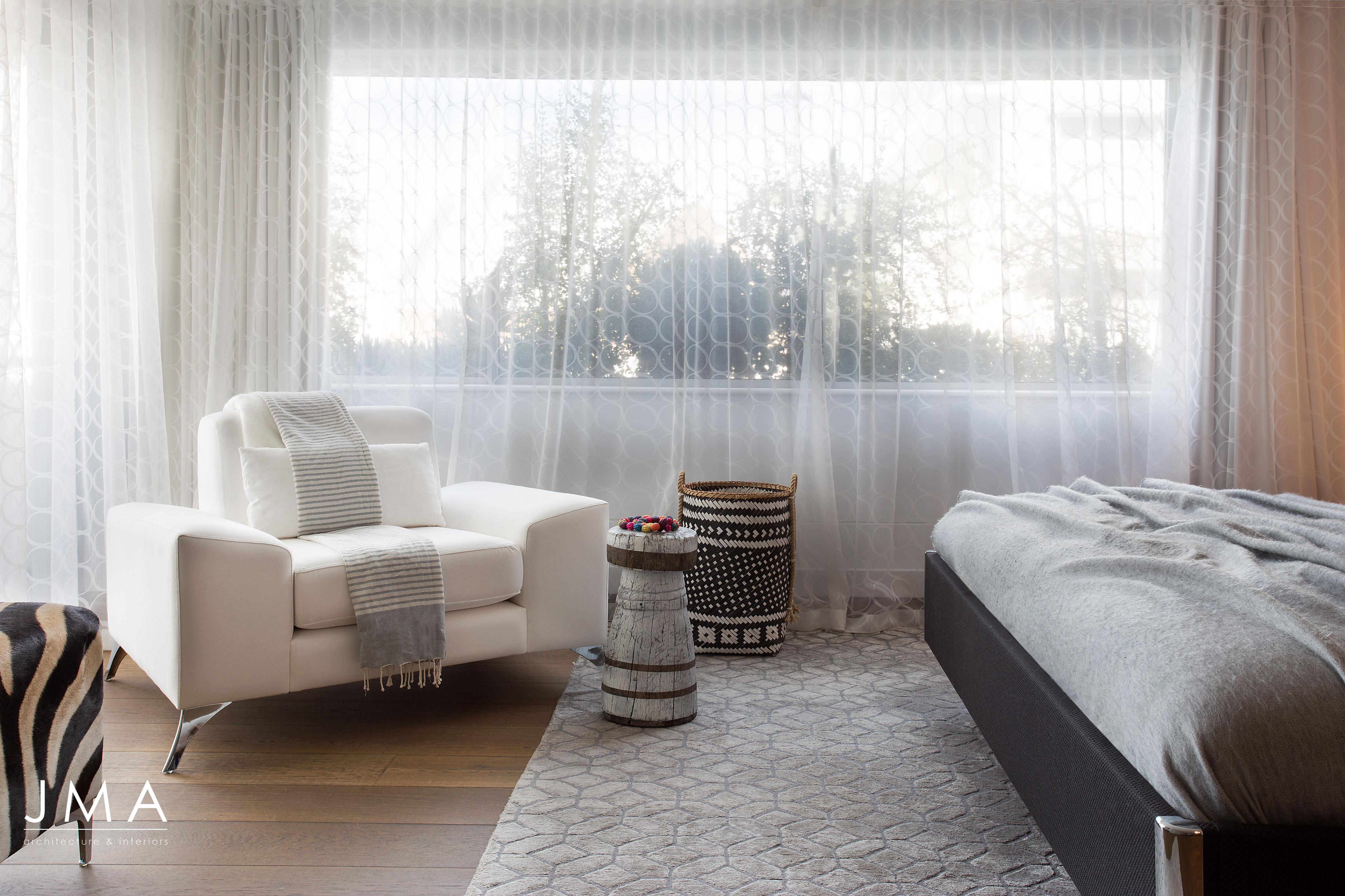 色彩与海景共融的南非公寓设计-7